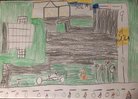 Patricija, Nik, David, Žan, Erion, Tijan in Tjaša iz oddelka NIS (MŠ Primož Trubar Laško) 5